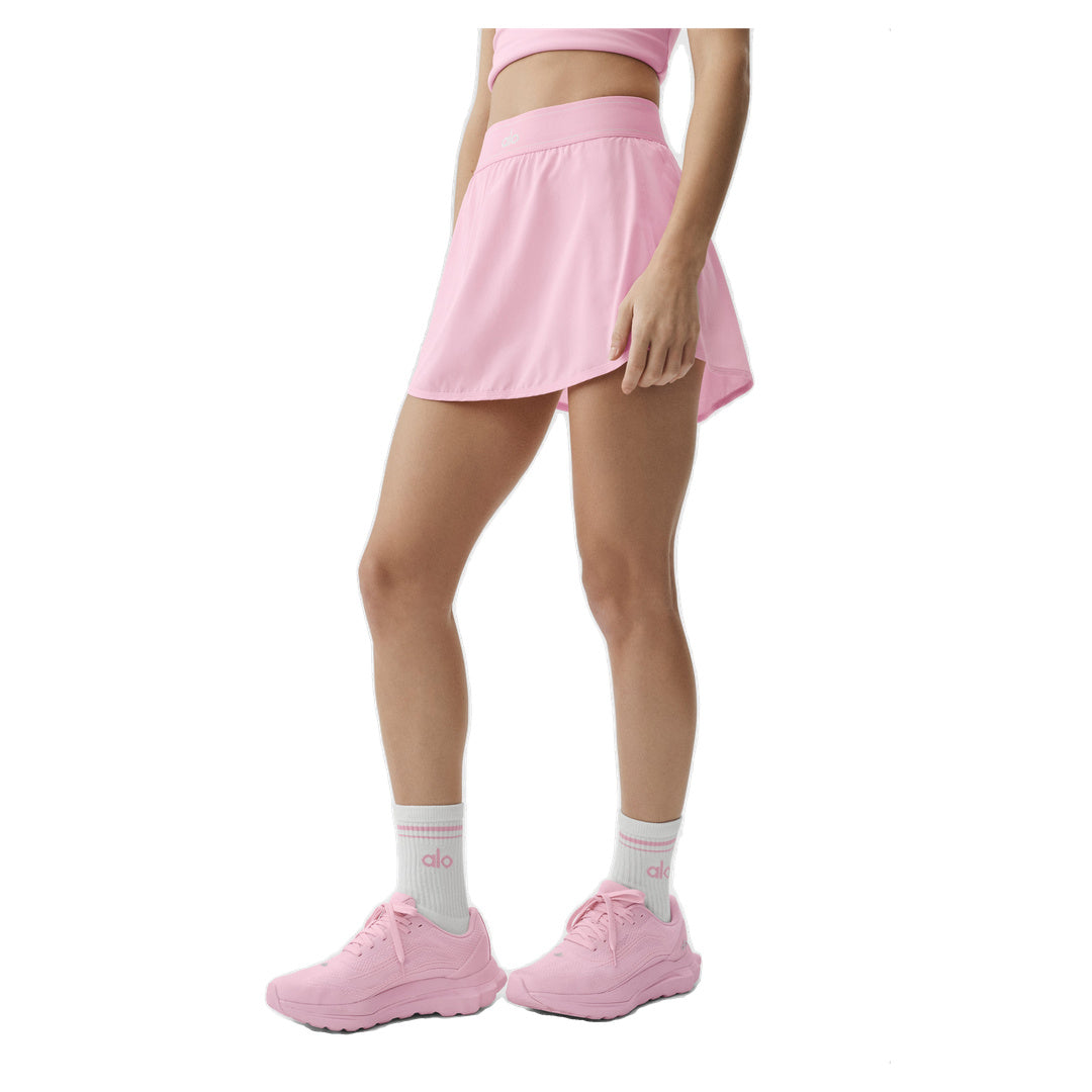 ALO Match Point Tennis Skirt - Pink Marshmallow