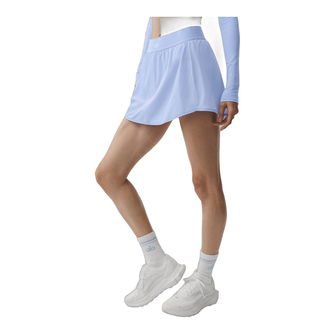 alo Match Point Tennis Skirt - Light Provence Blue