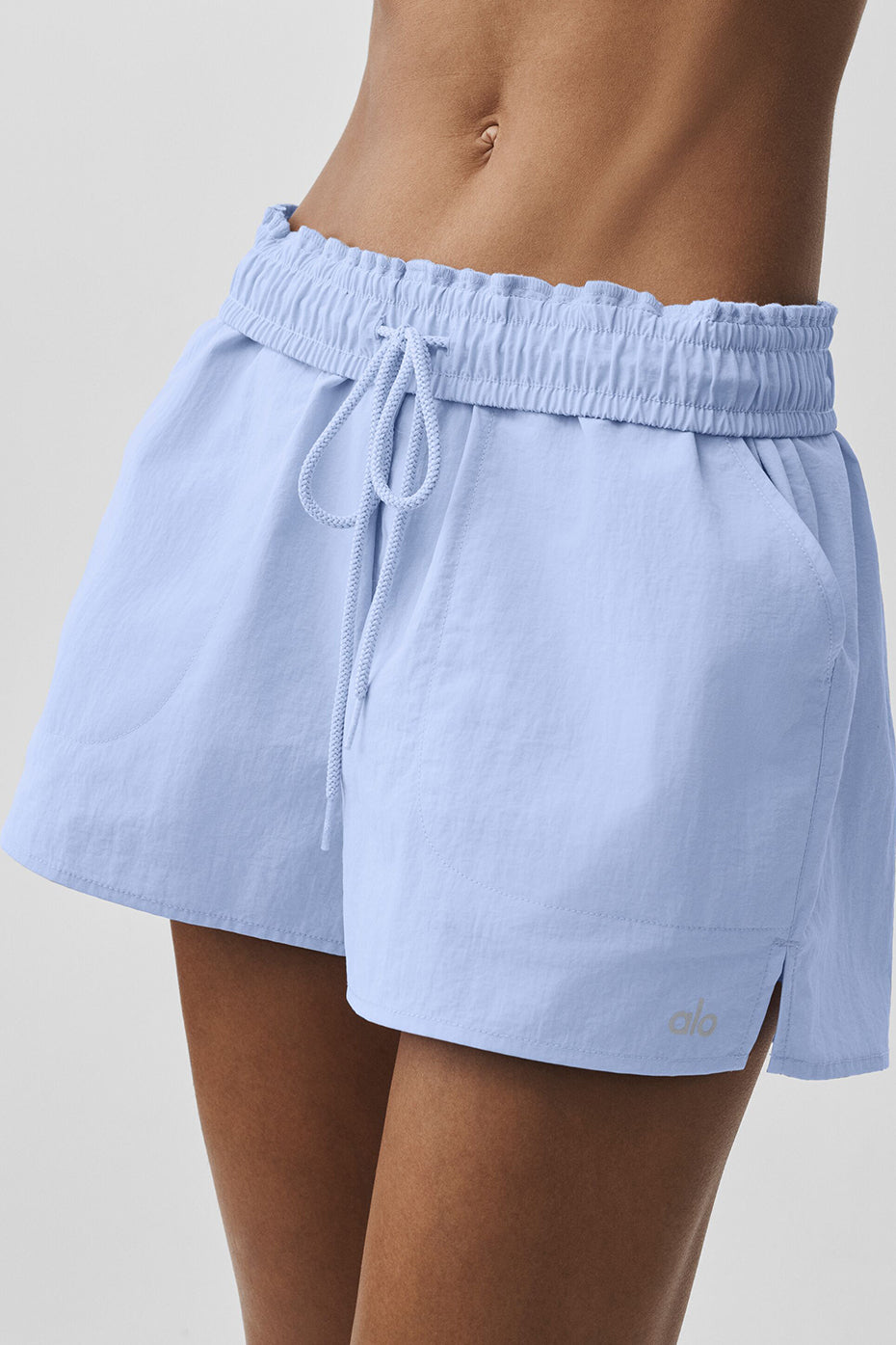 alo Alumni Short - Light Provence Blue