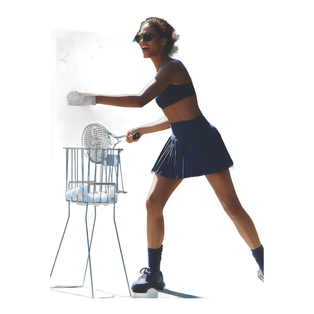 alo Grand Slam Tennis Skirt - Navy