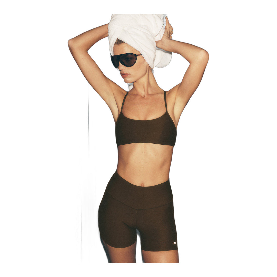 alo 5" Airlift Energy Short - Espresso