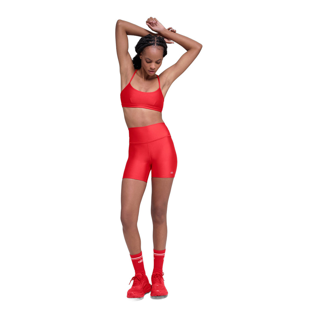 alo 5" Airlift Energy Short - Bright Red