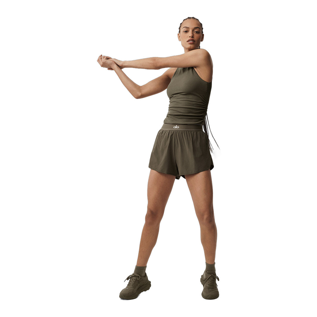 alo Match Point Short - Olive Tree