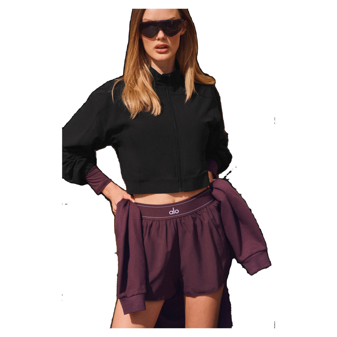 ALO Match Point Short - Rich Bordeaux