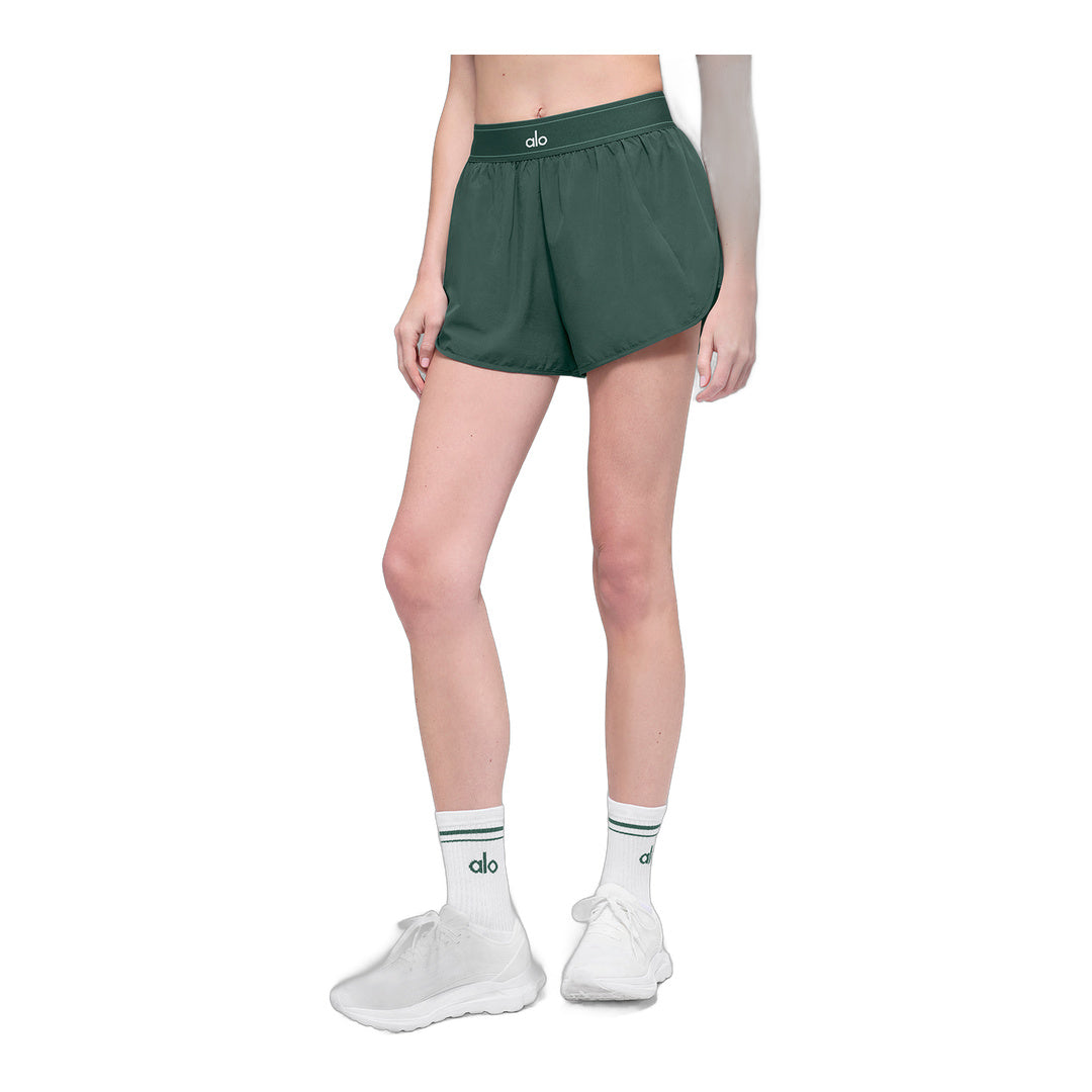 alo Match Point Short - Clover Green