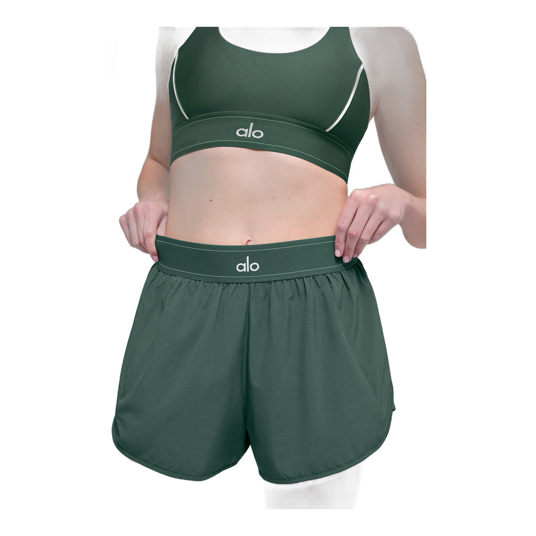 alo Match Point Short - Clover Green