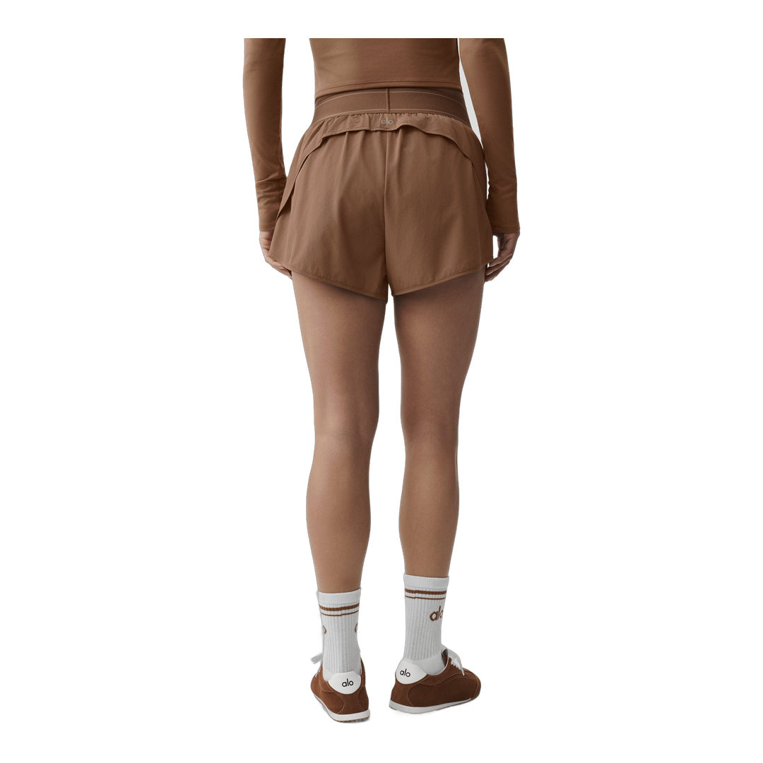 alo Match Point Short - Sun Kissed Brown
