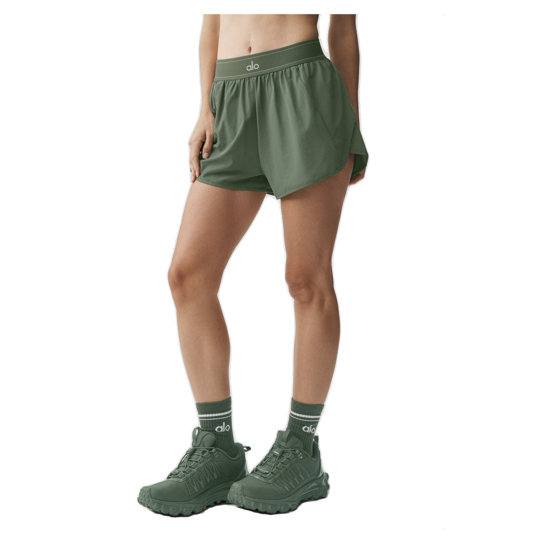 ALO Match Point Short - Bamboo Green