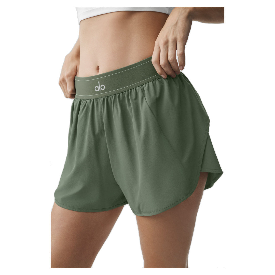 ALO Match Point Short - Bamboo Green