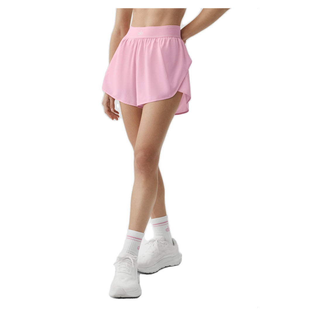 ALO Match Point Short - Pink Marshmallow
