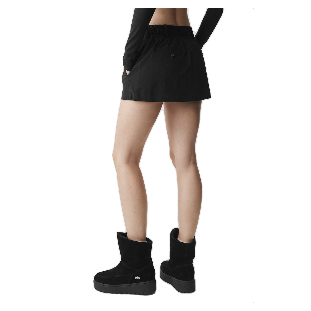 ALO Fan Club Mini Skirt - Black