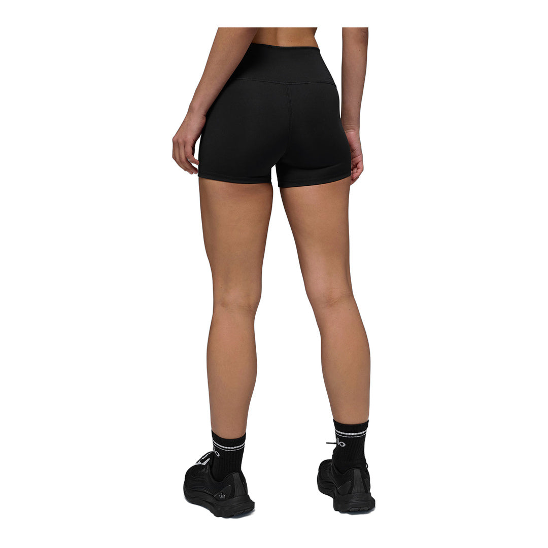 alo 3" High-Waist Airlift Short - Black