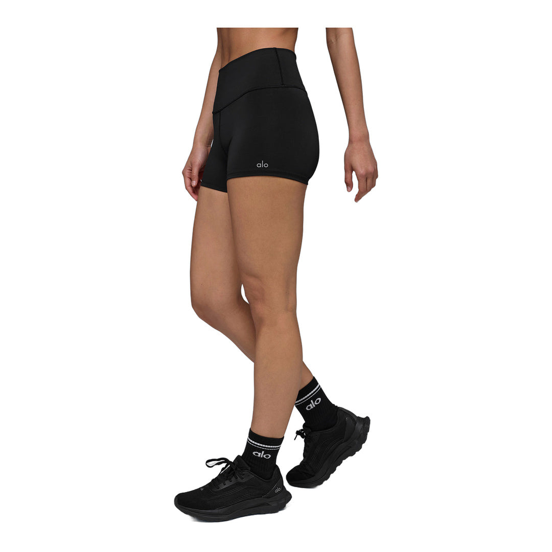 alo 3" High-Waist Airlift Short - Black
