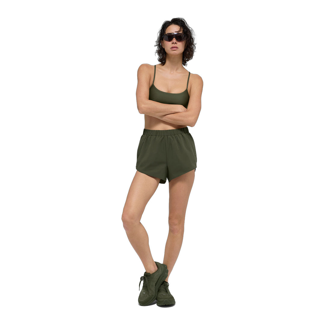 alo Playmaker Dolphin Short - Green Olive
