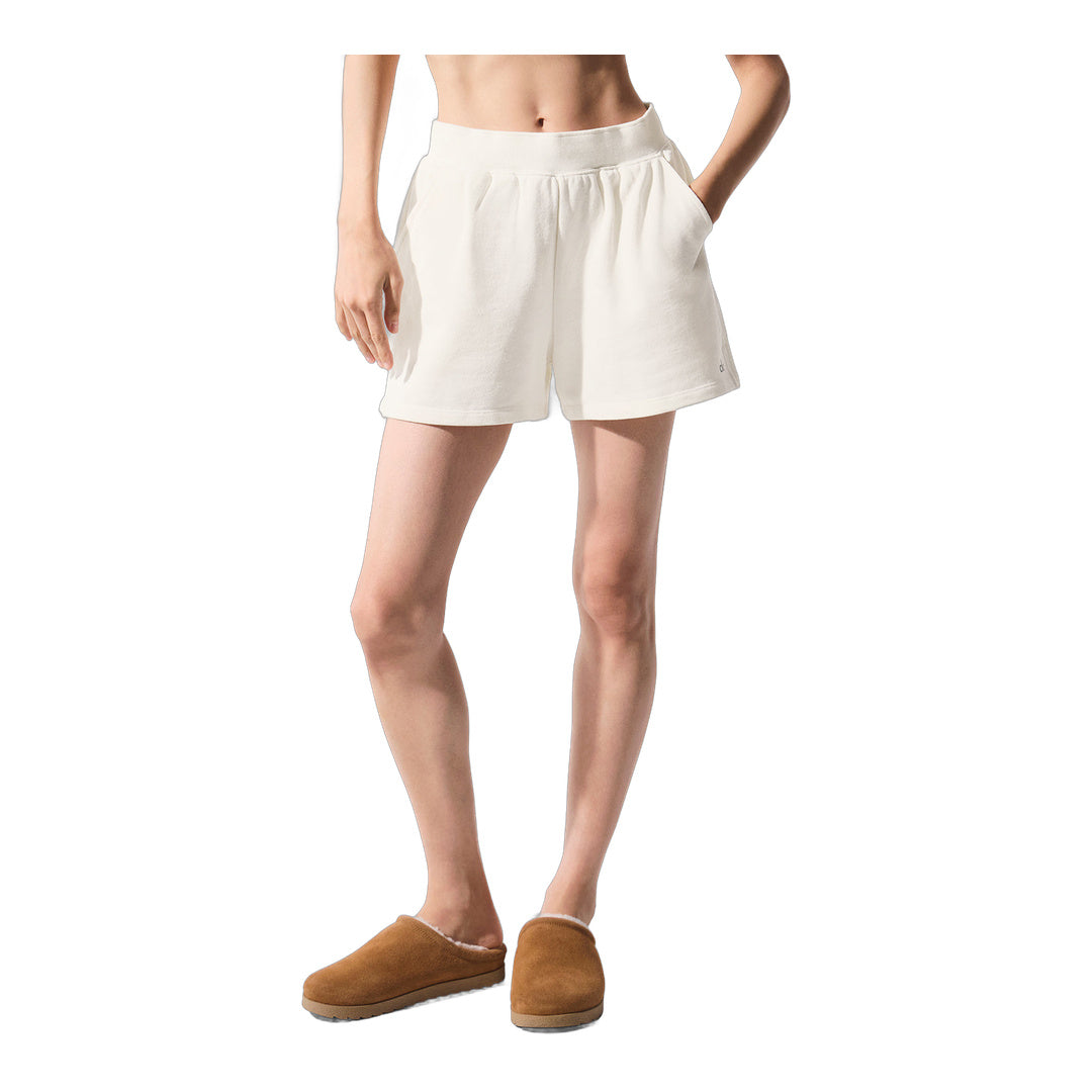 alo Low Key Sweat Short - Ivory
