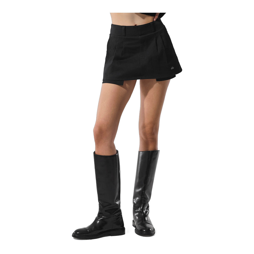 alo Good Days Mini Skirt - Black