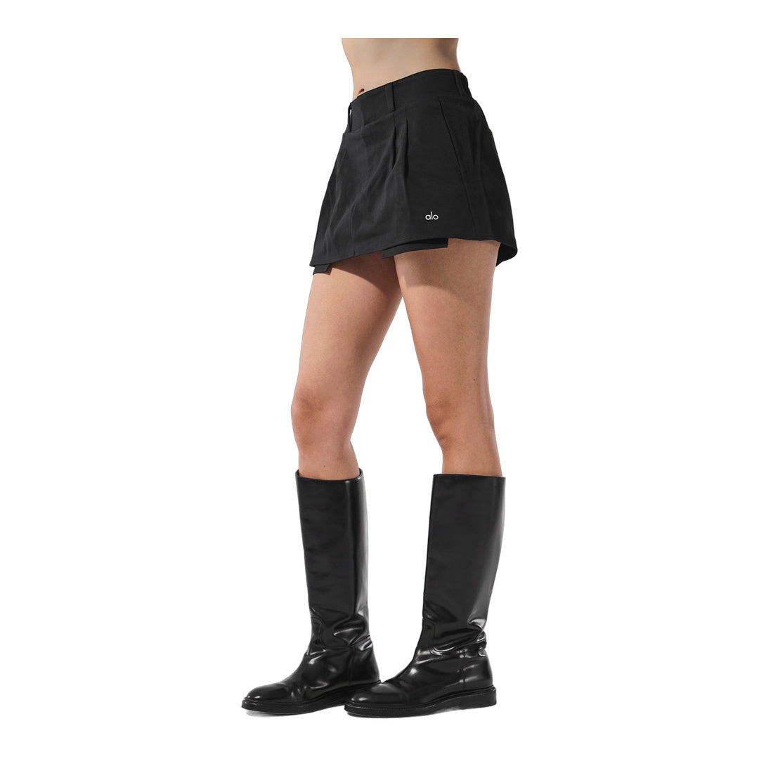 alo Good Days Mini Skirt - Black