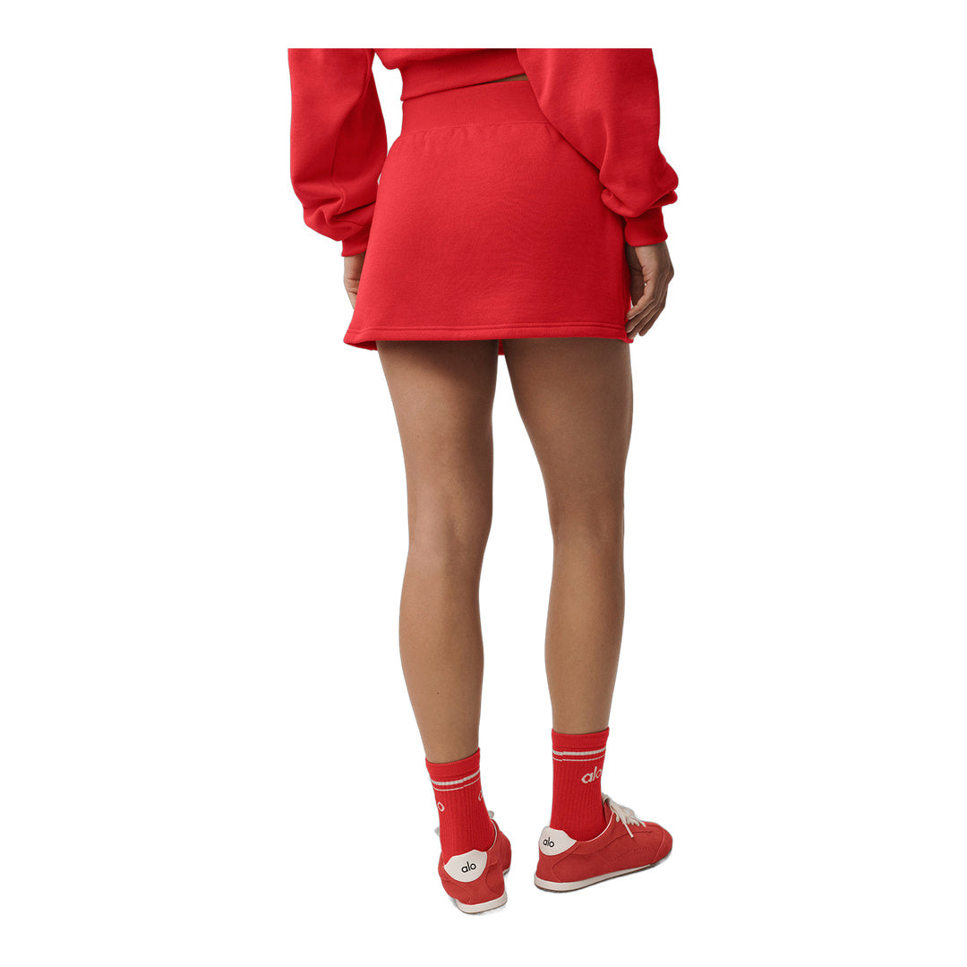 alo Accolade Skirt - Bright Red