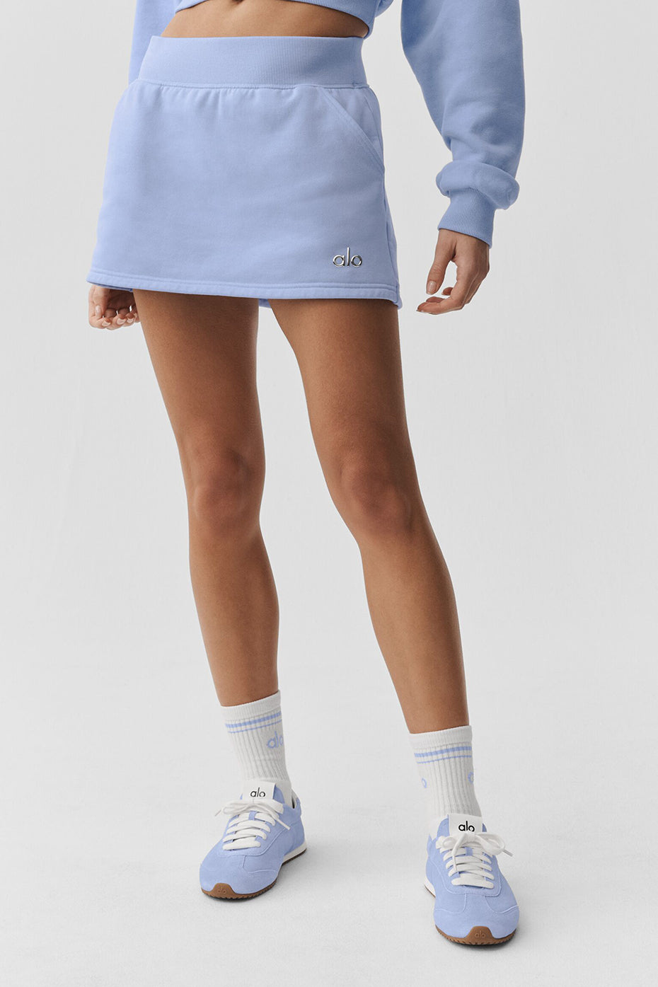 alo Accolade Skirt - Light Provence Blue