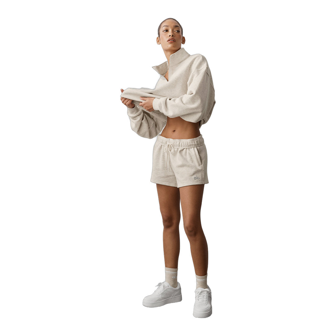 alo Accolade Short - Oatmeal Heather