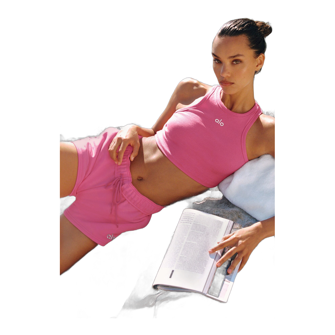 alo Accolade Short - Paradise Pink