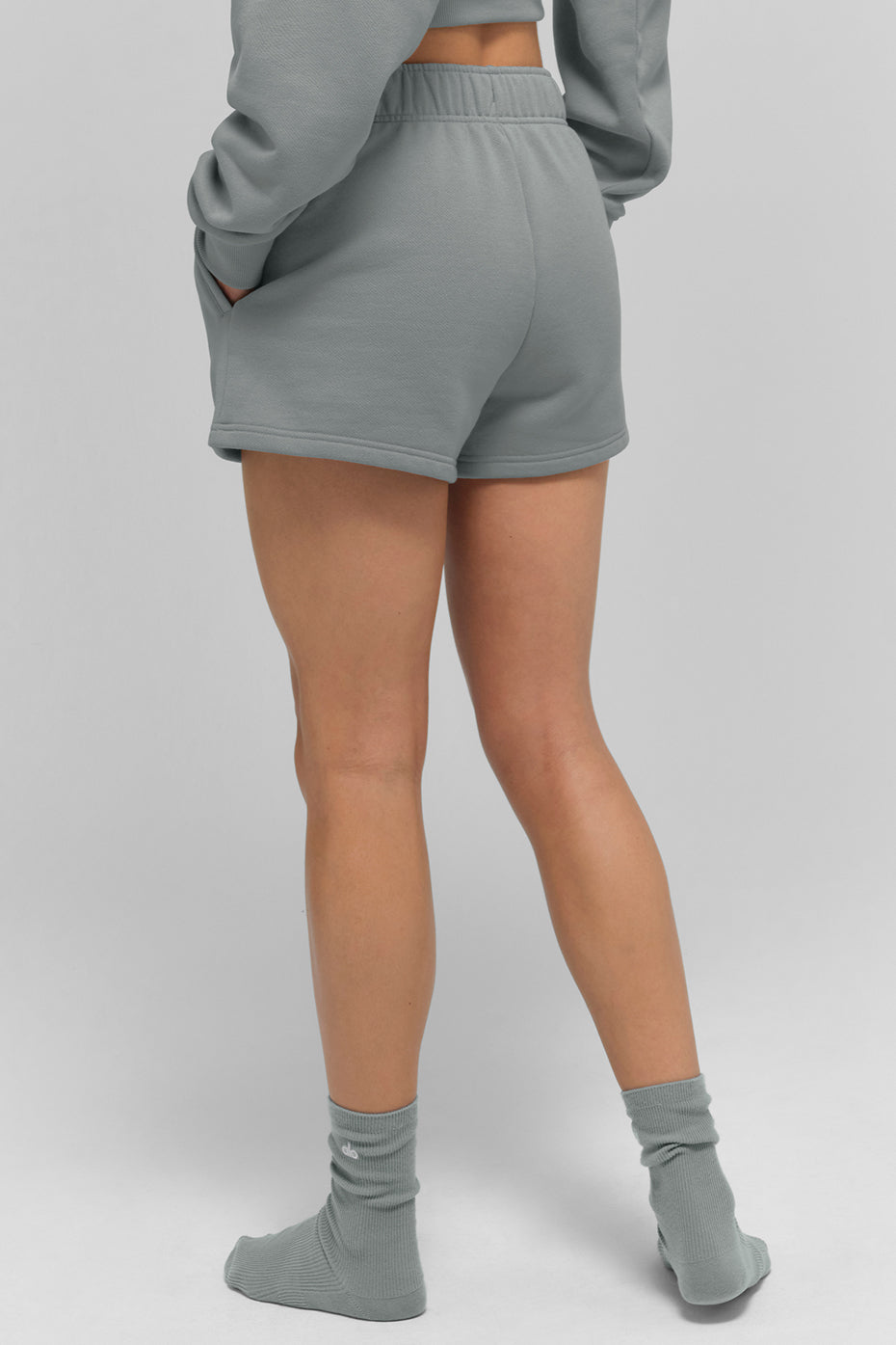 alo Accolade Short - Lunar Grey
