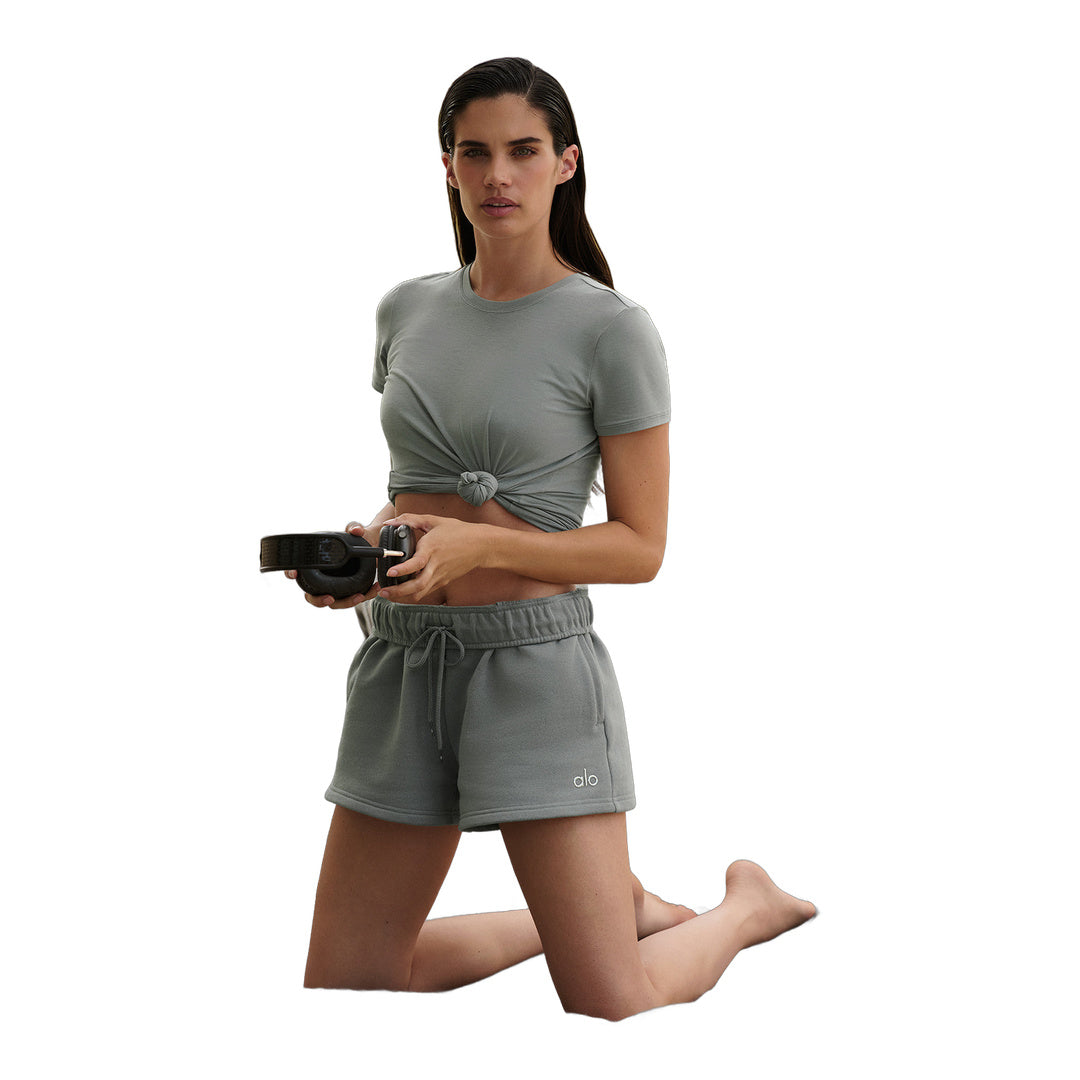 alo Accolade Short - Lunar Grey