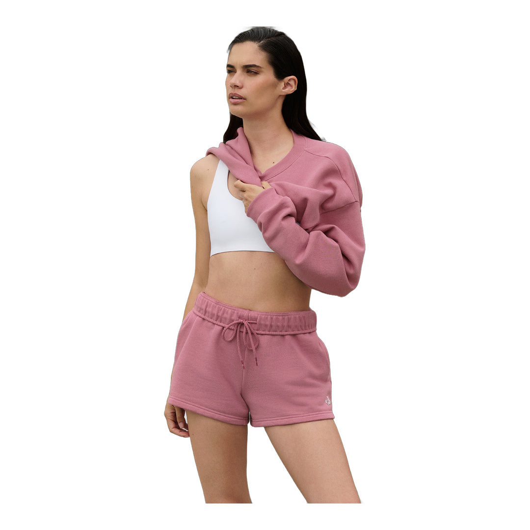 alo Accolade Short - Pink Wild Rose