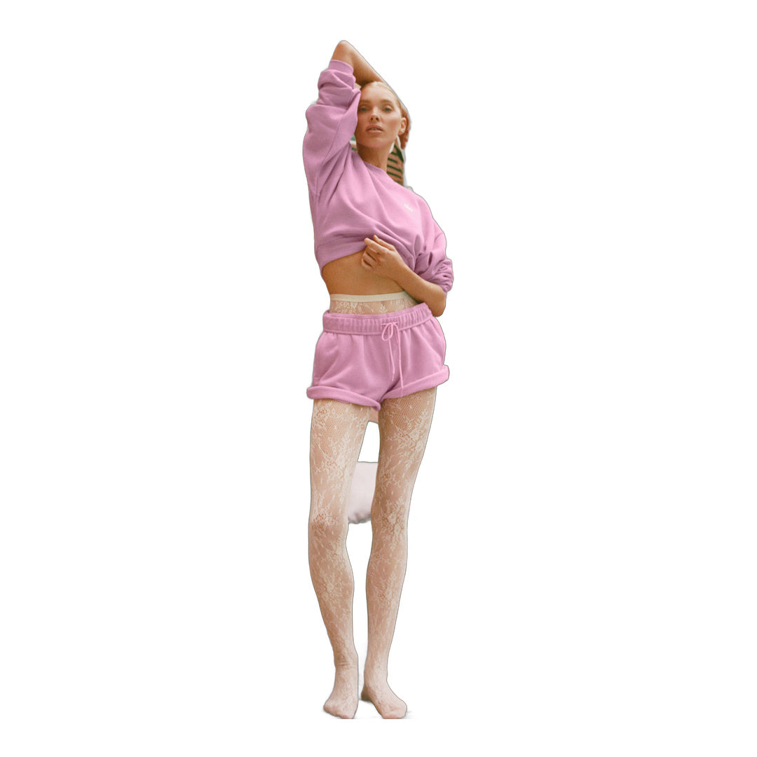 alo Accolade Short - Candy Heart Pink