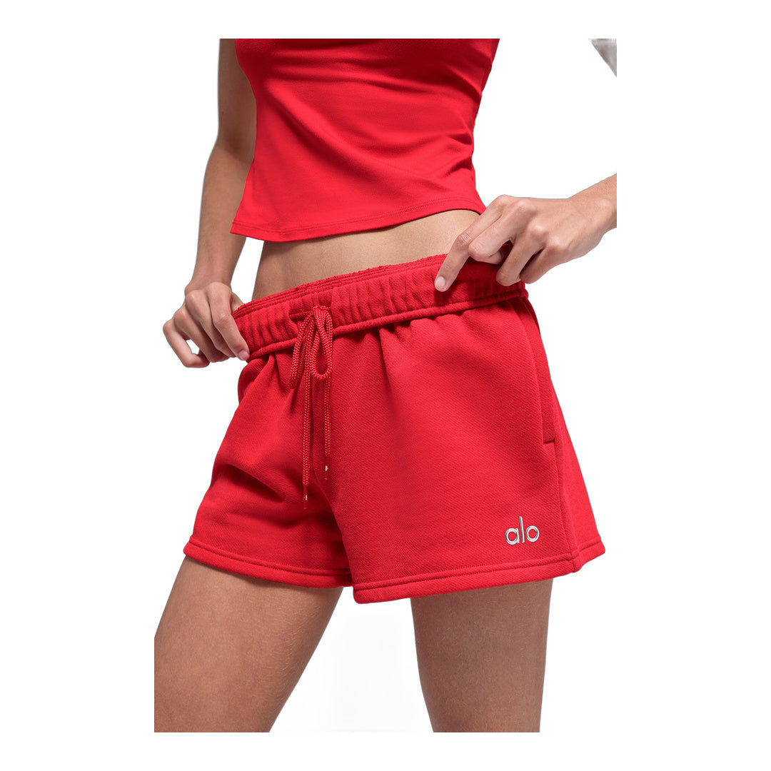 alo Accolade Short - Bright Red