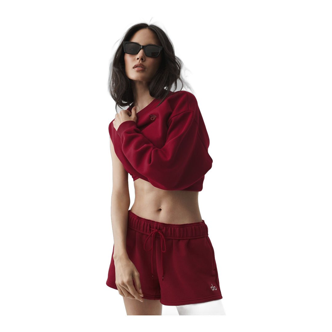 alo Accolade Short - Summer Romance Red
