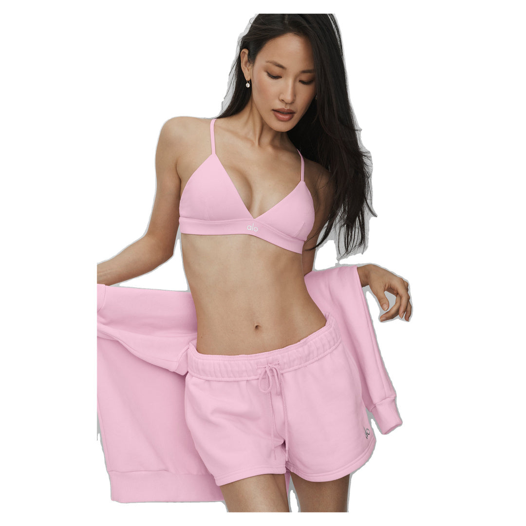 ALO Accolade Short - Pink Marshmallow