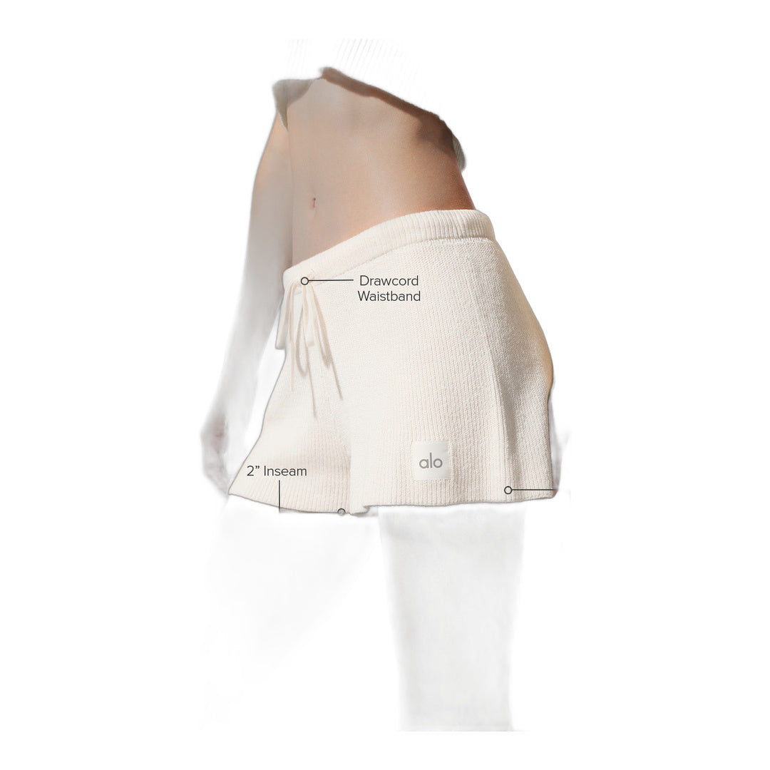 alo Supernatural Sweater Short - Ivory