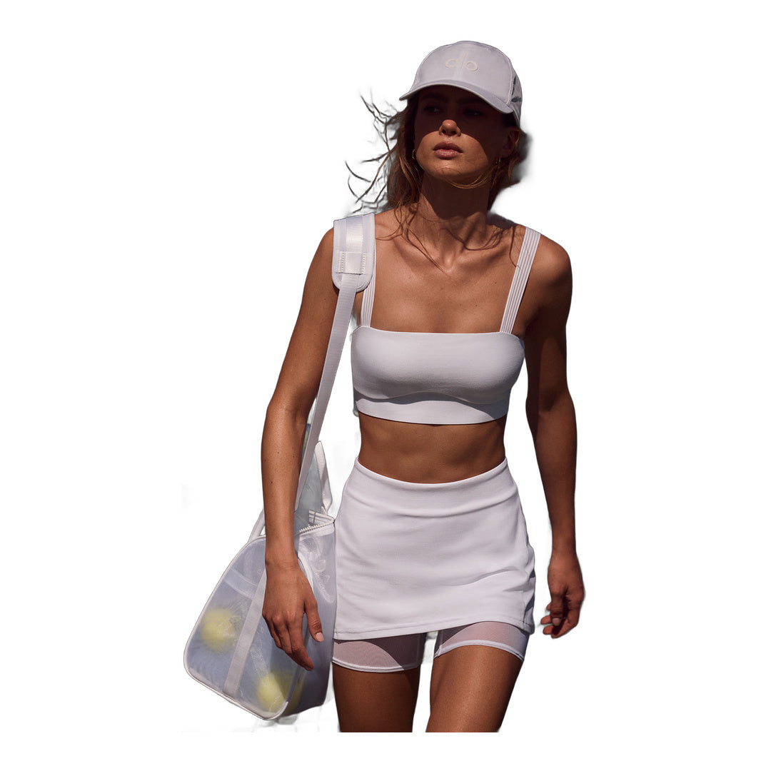 alo Alosoft Serve It Up Skirt - White