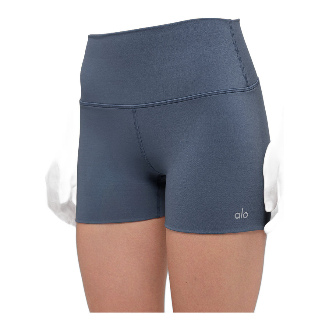 alo 3" ALO Softsculpt High-Waist Precision Short - Bluestone
