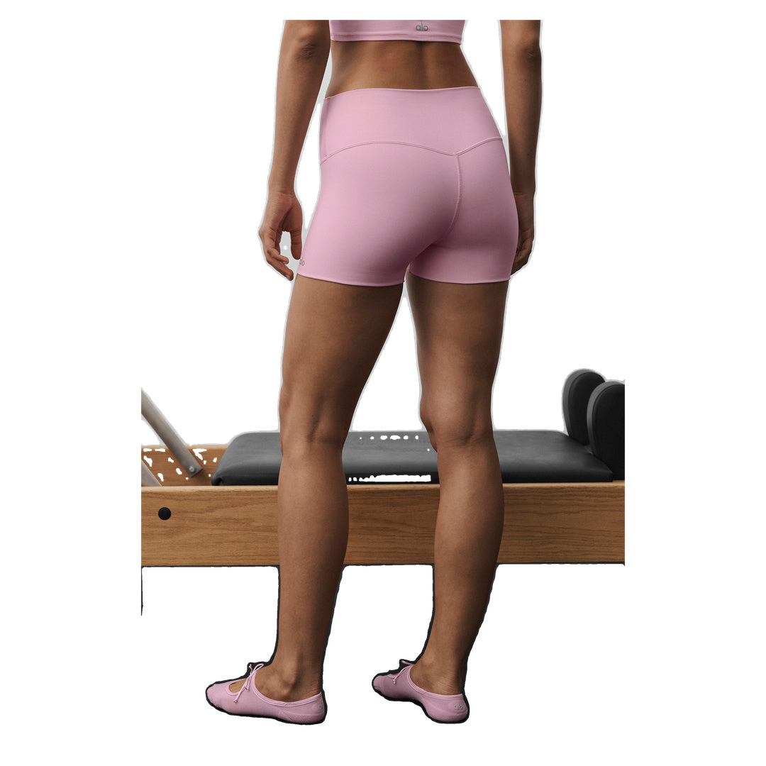 ALO 3" ALO Softsculpt High-Waist Precision Short - Pink Marshmallow
