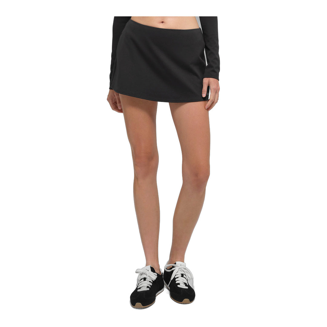alo ALO Softsculpt Precision Mini Skirt - Black