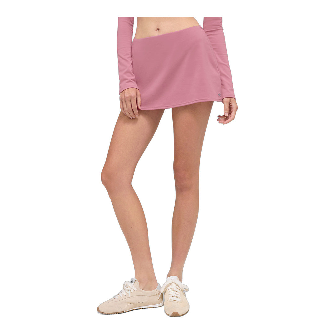 alo ALO Softsculpt Precision Mini Skirt - Pink Wild Rose