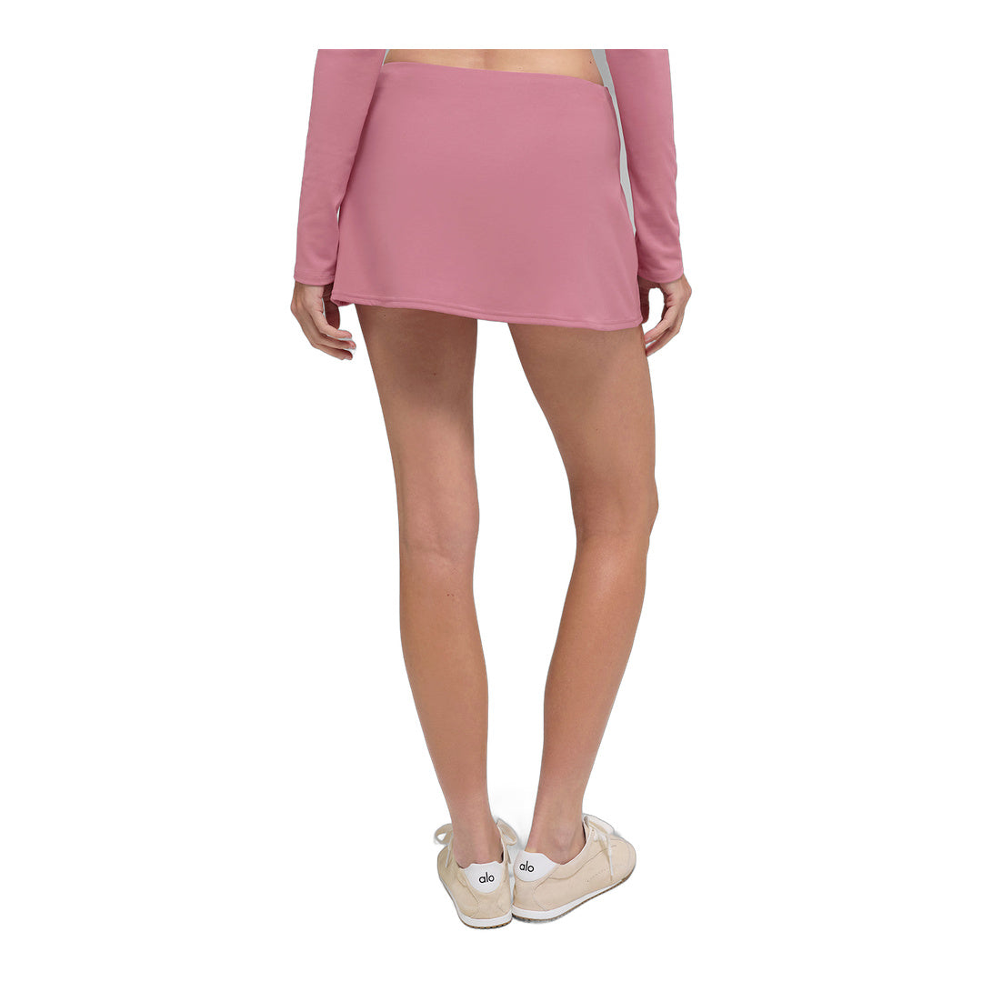 alo ALO Softsculpt Precision Mini Skirt - Pink Wild Rose