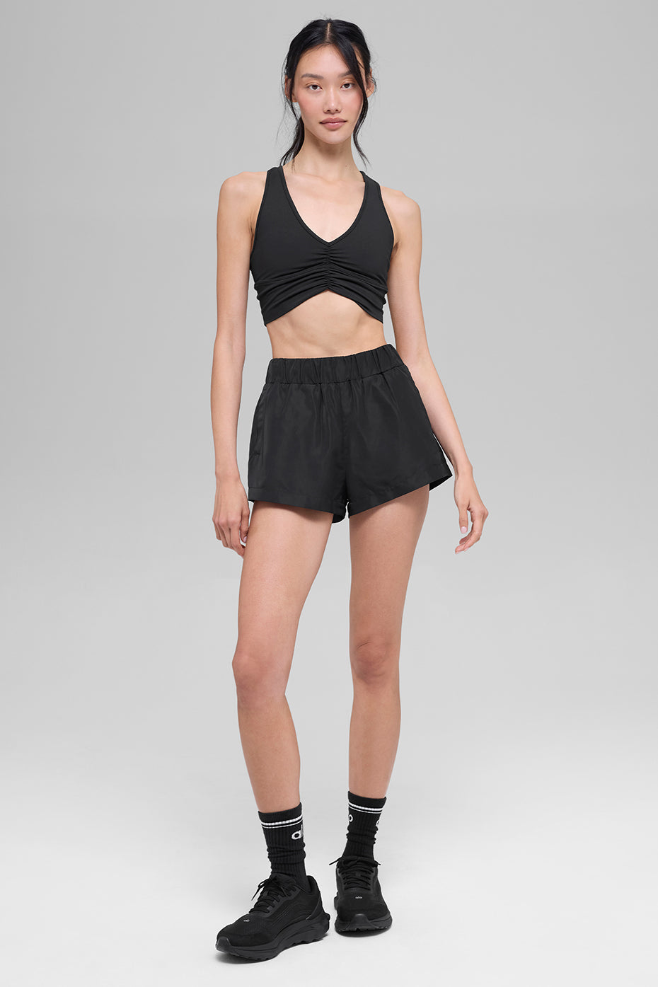 alo High-Waist Socialite Short - Black