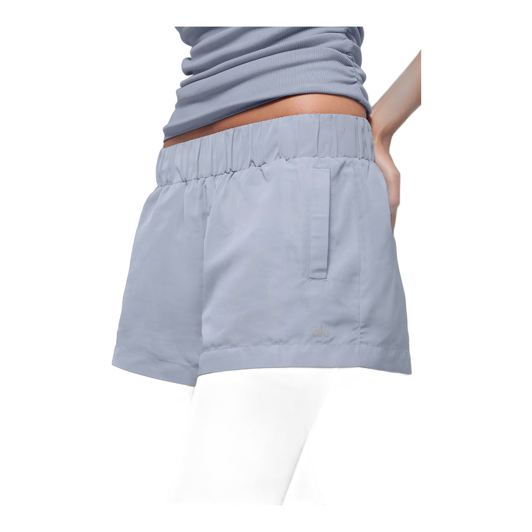 alo High-Waist Socialite Short - Winter Frost