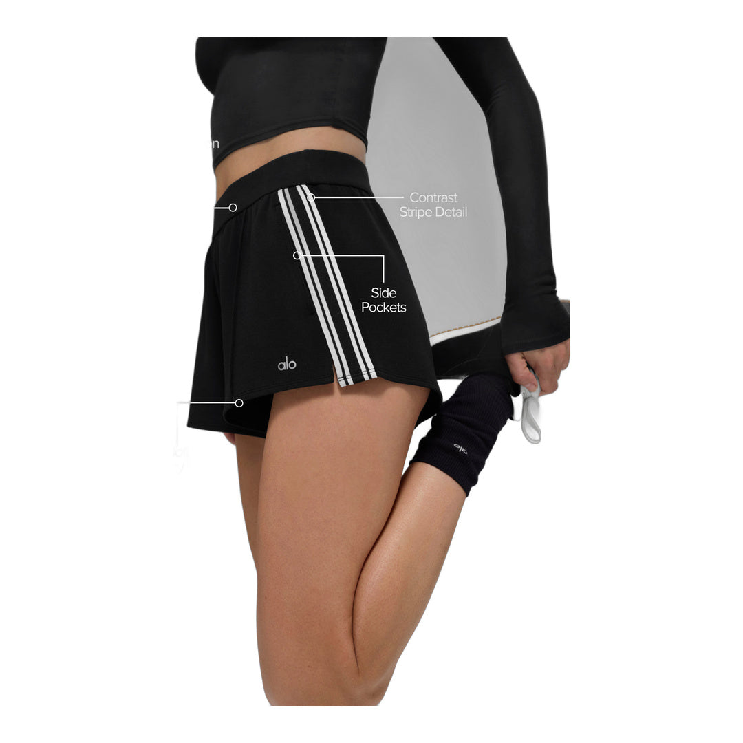 alo Track Star Short - Black