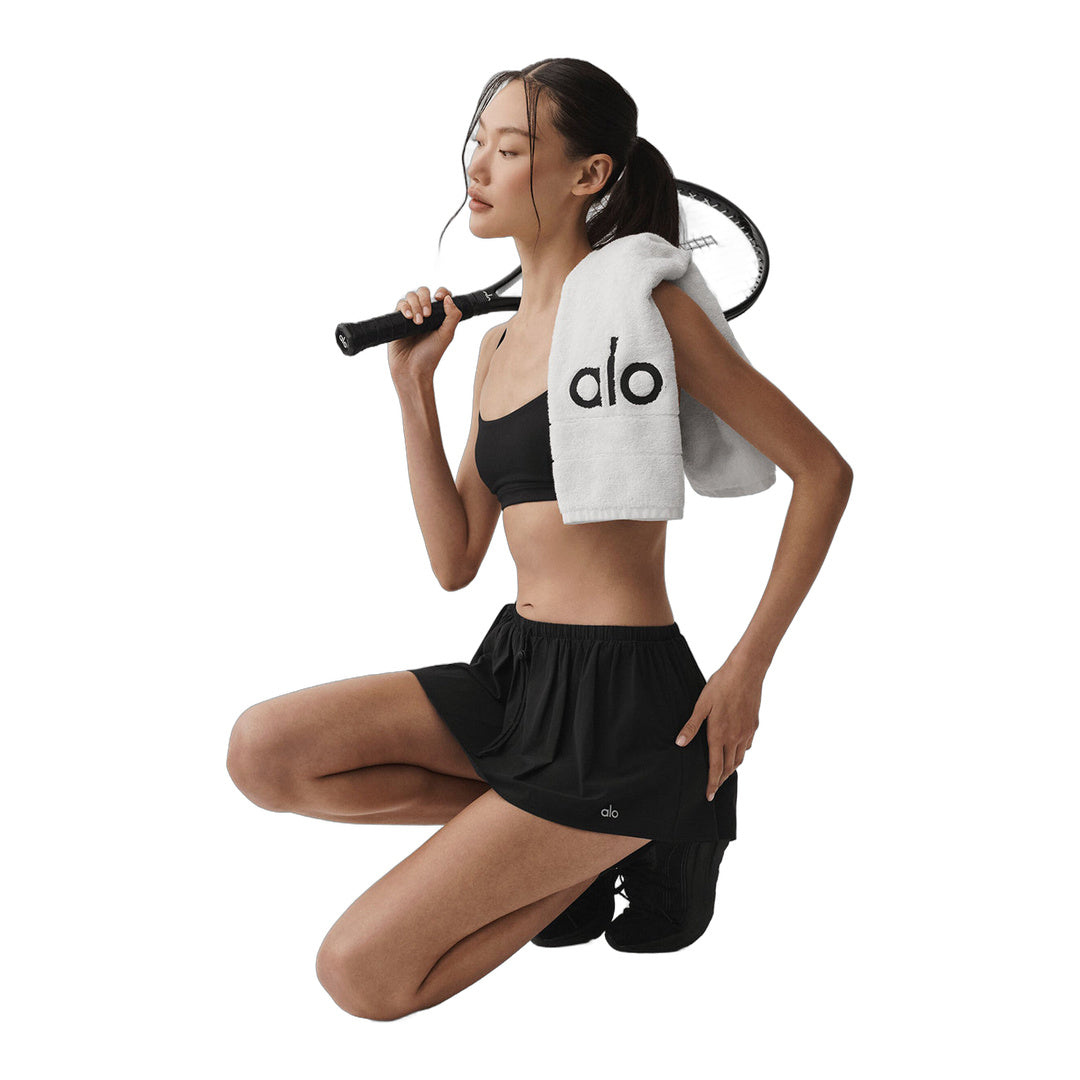 alo Breezy Tennis Skirt - Black