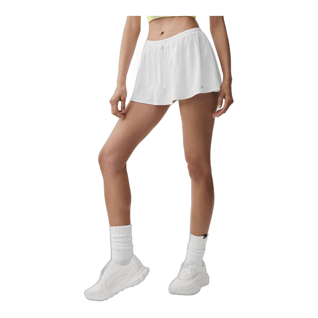 alo Breezy Tennis Skirt - White