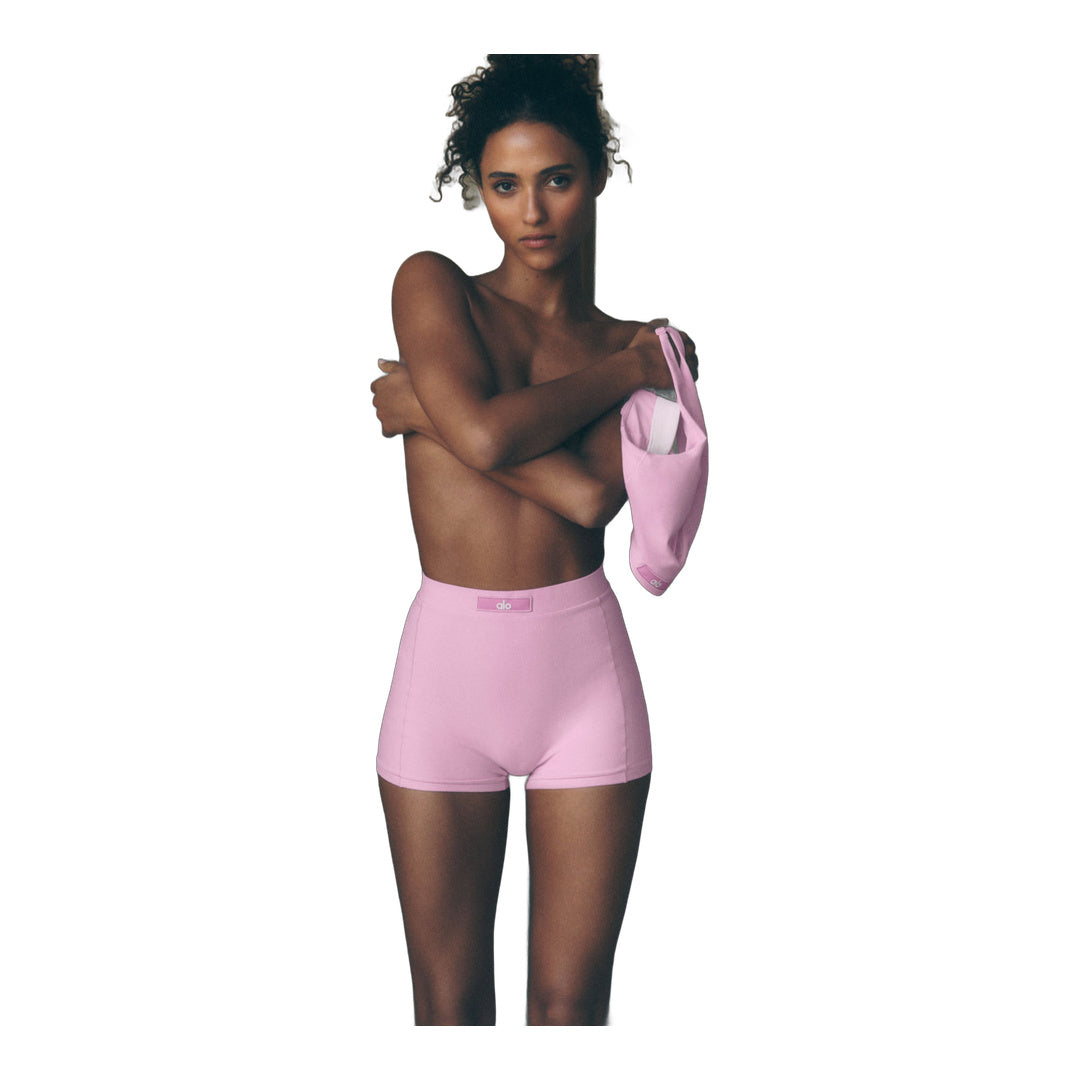 alo Alosoft Sincere Micro Short - Candy Heart Pink