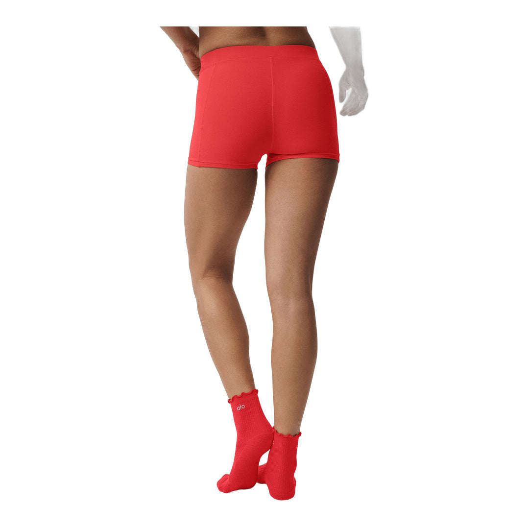 alo Alosoft Sincere Micro Short - Bright Red