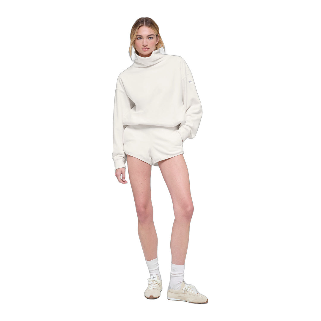 alo Polar Fleece Retreat Short - Ivory