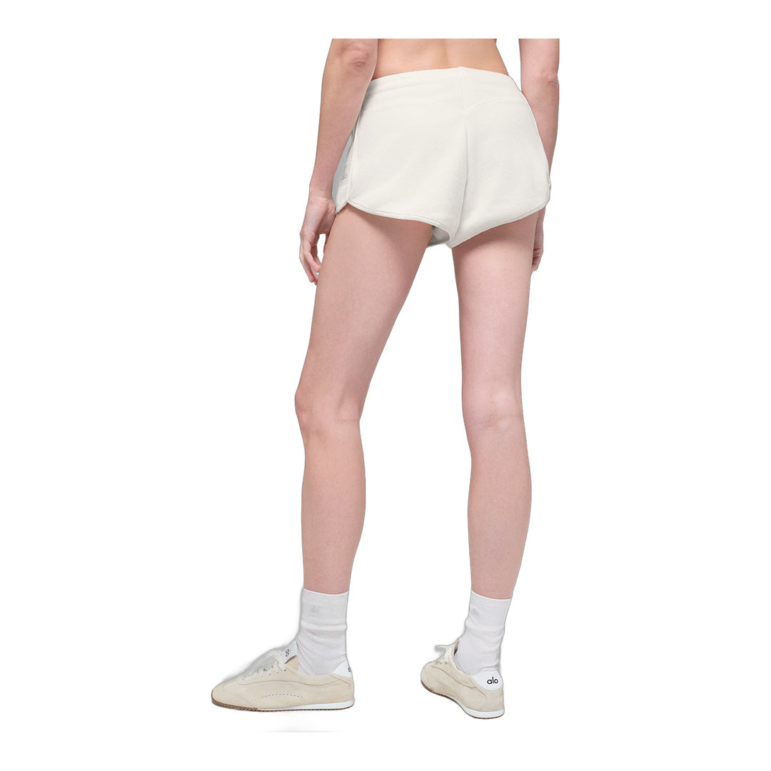 alo Polar Fleece Retreat Short - Ivory