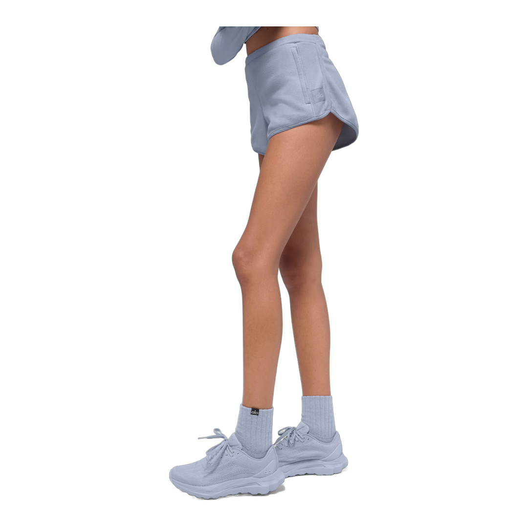 alo Polar Fleece Retreat Short - Winter Frost