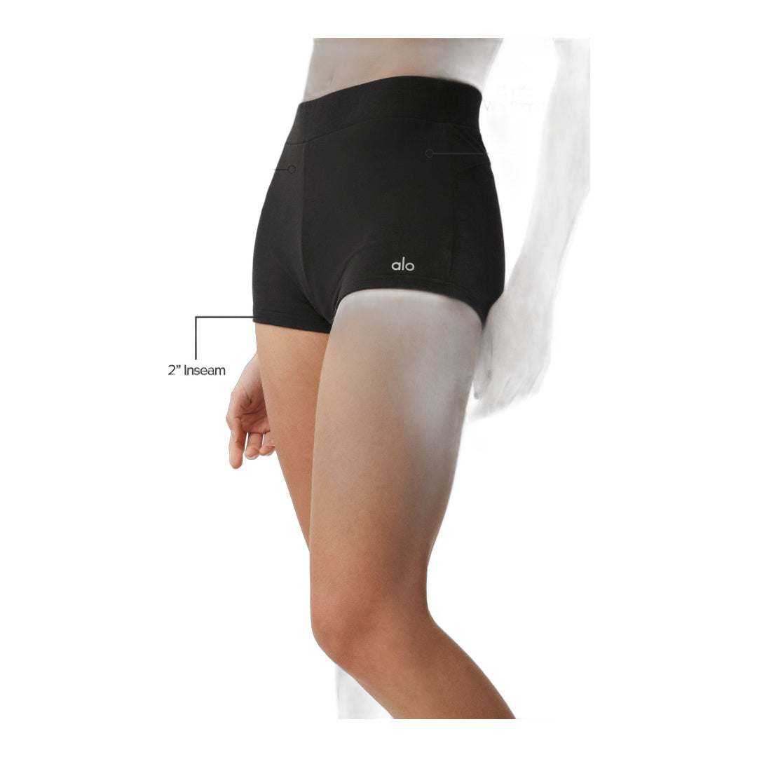 alo Sway My Way Micro Short - Black